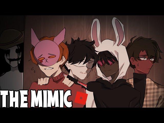 4 Idiots Get Traumatized By The WHITE LADY | Roblox The Mimic