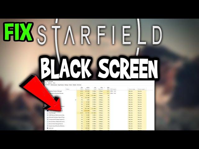 Starfield – How to Fix Black Screen & Stuck on Loading Screen