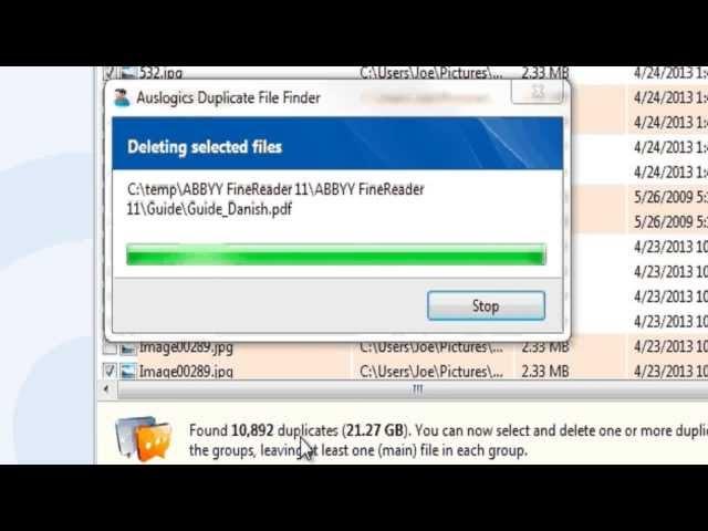 Easy Way to Delete Duplicate Files and FREE up Space on your computer