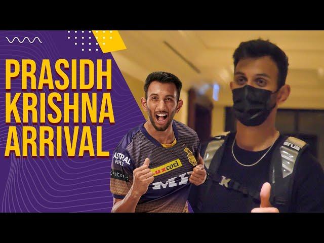 Prasidh Krishna arrives in UAE | KKR Squad | IPL 2021