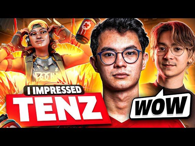 I IMPRESSED SEN TENZ WITH MY CRAZY RAZE PLAYS | SEN zekken