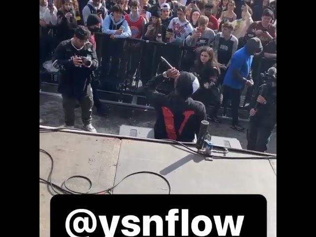 ysn Flow - performing at @ rolling Loud 