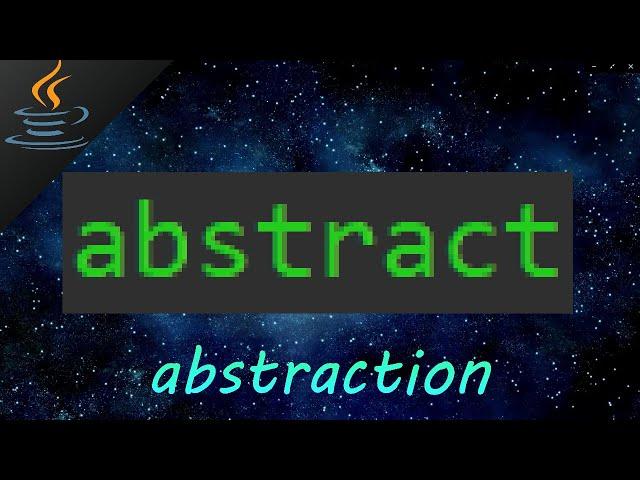 Java abstraction 