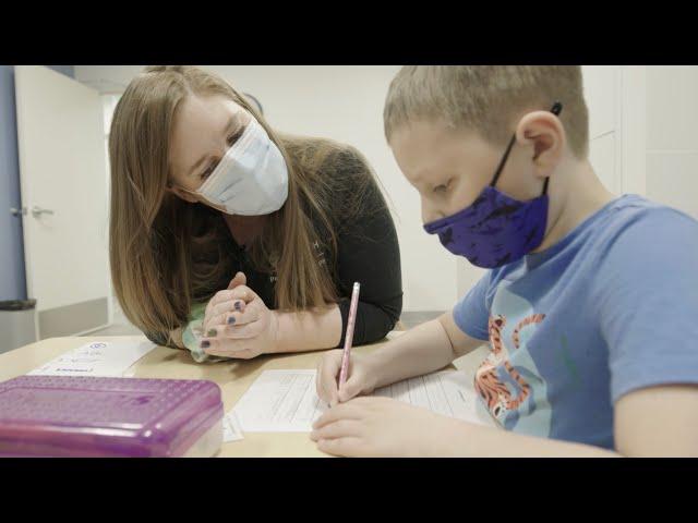 A day with Zach and Occupational Therapist Amy