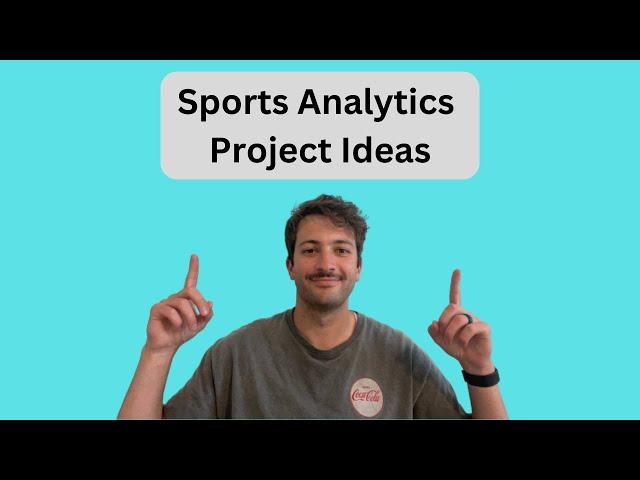 6 Sports Analytics Projects from Beginner to Advanced