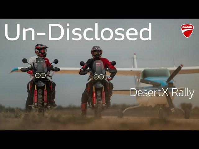 Ducati DesertX Rally Un-Disclosed