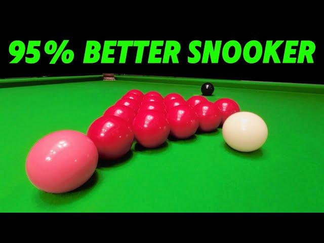 Snooker Simple Tips Make 95% Improve