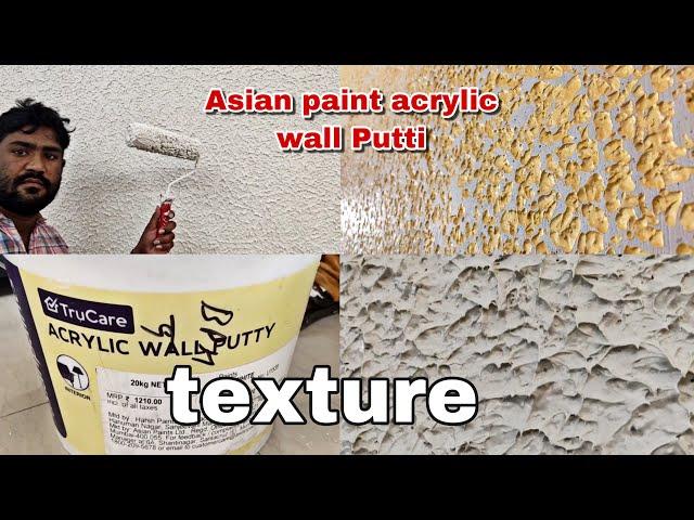 wall texture work acrylic wall Putti Roller Dana Chandigarh Mohali Best service gaffartech