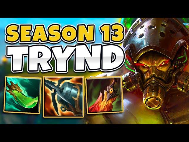 New Season 13 Tryndamere Build Gives You A Broken Amount Of AD! (1 Hit = 1 Kill)