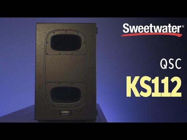 QSC KS112 Powered 12" Subwoofer Review