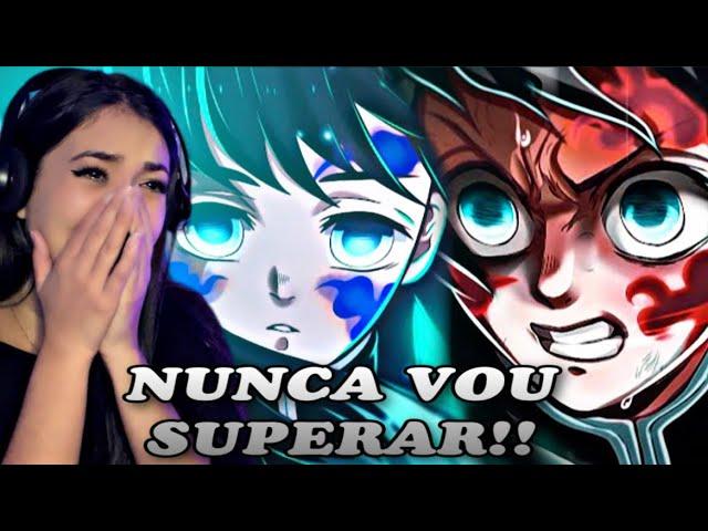 (CHOREI!!!) Rap do Muichiro Tokito | O Pilar Da Névoa | Sting &  WLO - Meu Último Suspiro|  [REACT]