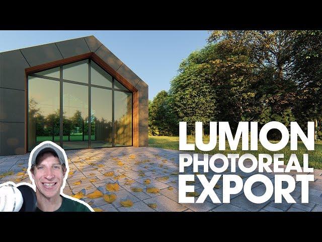 Lumion Photorealistic Rendering from SketchUp Model (EP 2) - Final Materials and Exporting Image