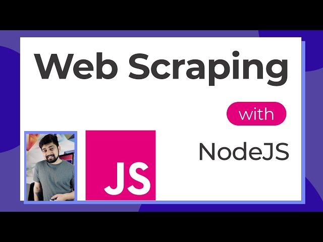 web scraping with NodeJS