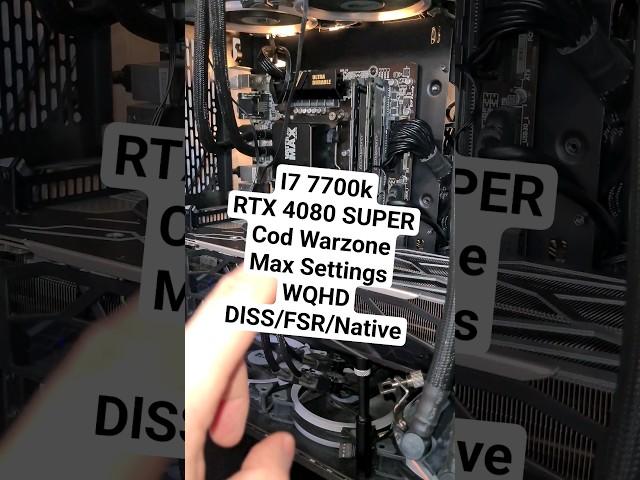 RTX 4080 SUPER CALL OF DUTY WARZONE DLSS FSR WQHD