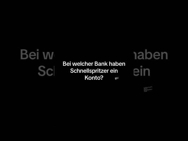 Bei welcher Bank haben Schnell Spritzer ein Konto? #humor #witzig #witz #flachwitz #lustig #dadjokes