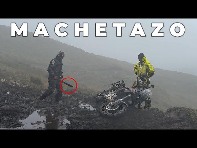 24 HOURS TRAPPED in the MOUNTAIN and this is HOW WE DEALED IT | Motorcycle Adventure | Cap # 106