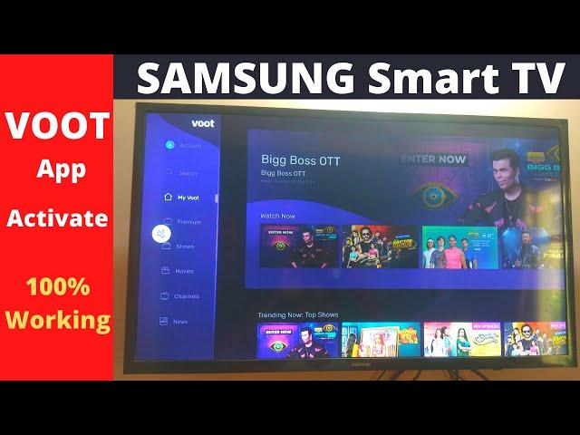 How To Activate Voot App Code In Any Smart TV 2021 | Samsung TV | Working Trick Voot App Code In TV