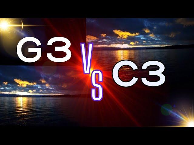 LG G3 VS C3 SIBLING RIVALRY! BRIGHTER , BETTER?