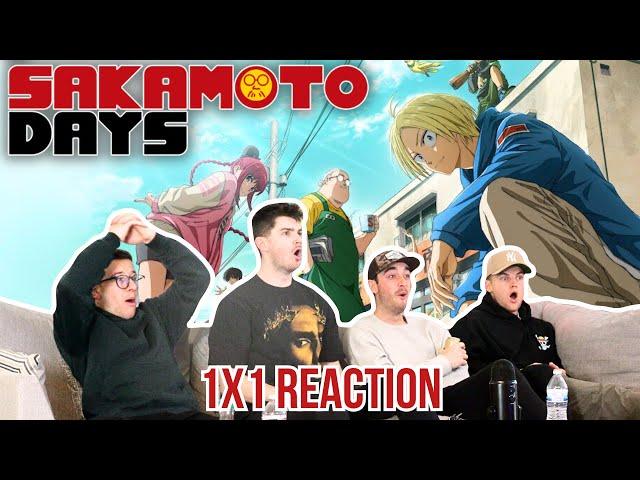 INCREDIBLE FIRST EPISODE...Sakamoto Days 1x1 "The Legendary Hit Man" | REACTION