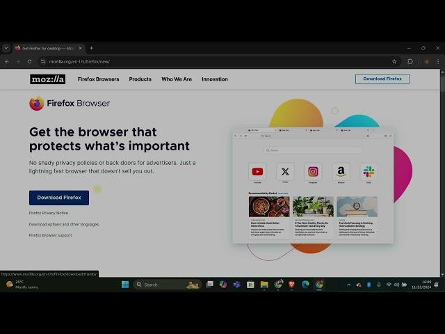 How To Install Firefox Browser on Windows 11 (2024)