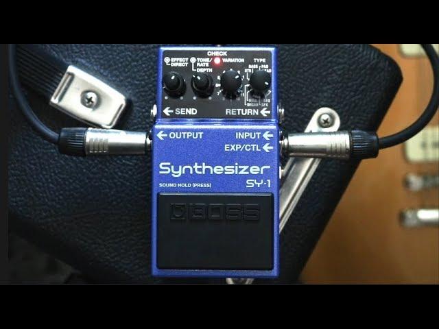 Boss SY-1 Synthesizer | No Blues Licks or Solos Included