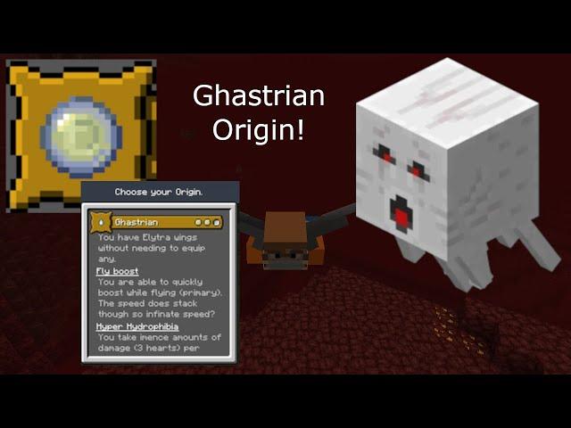 Origins mod | Ghastrian - custom origins - My first YouTube requested Origin!