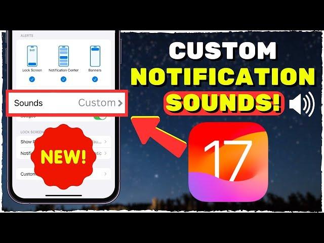 How To Set ANY SOUND as Notification Sound on iPhone (100% WORKING) [2024]