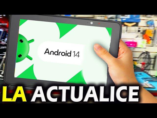 Como ACTUALIZAR Android en Tablet VIEJA *Guia COMPLETA* (Android 11,12,13,14)