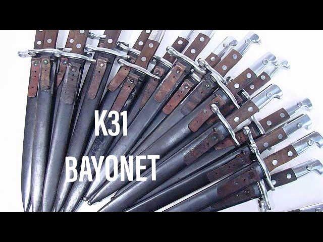 Swiss K31 bayonet