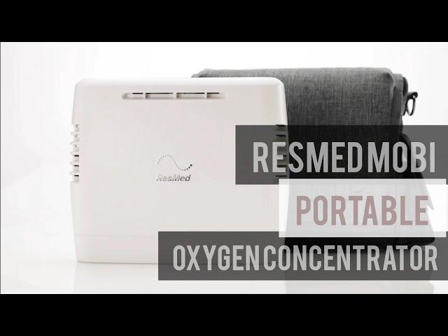 Resmed Mobi Portable Oxygen Concentrator | How to use Portable oxygen machine