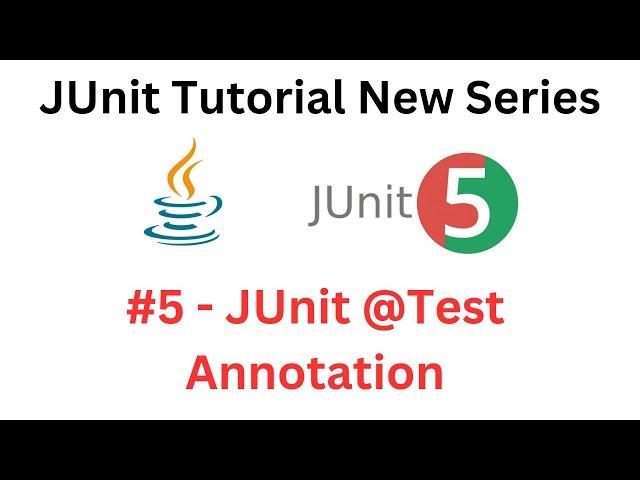 JUnit Tutorial - #5 - JUnit @Test Annotation | Unit Test Factorial Logic