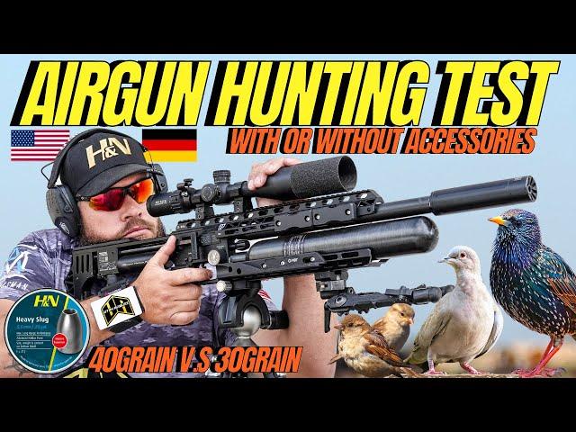 AIR GUN HUNTING TEST I AIR GUN HUNTING WITH OR WITHOUT ACCESSORIES I FX IMPACT LONG RANGE HUNTING