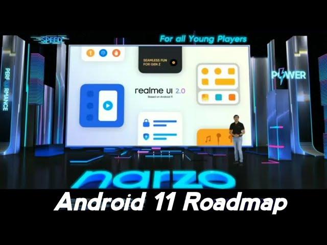 Realme Ui 2.0/Android 11 Update Roadmap l List of Realme device getting Realme Ui 2.0/Android 11