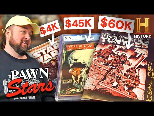 Pawn Stars: The Most EXPENSIVE Comic Books Ever