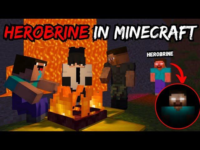 HEROBRINE IN MINECRAFT  || MINECRAFT HORROR STORY IN HINDI