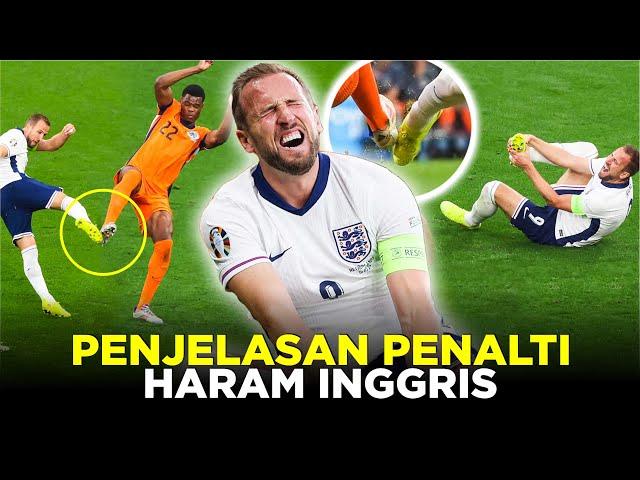 PENJELASAN PENALTI KONTROVERSI INGGRIS VS BELANDA YANG DIANGGAP HARAM DAN MERUSAK SEPAKBOLA!