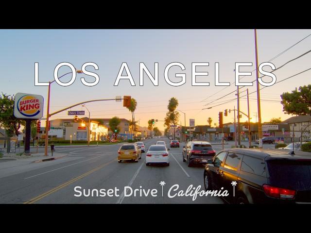 Driving Through Iconic LA From Calabasas to Sun Valley via Downtown Los Angeles