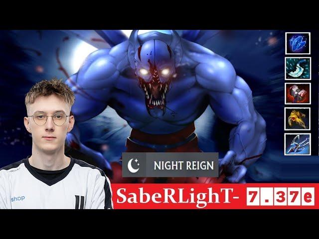 [DOTA 2] SabeRLighT- the NIGHT STALKER [OFFLANE] [7.37e]