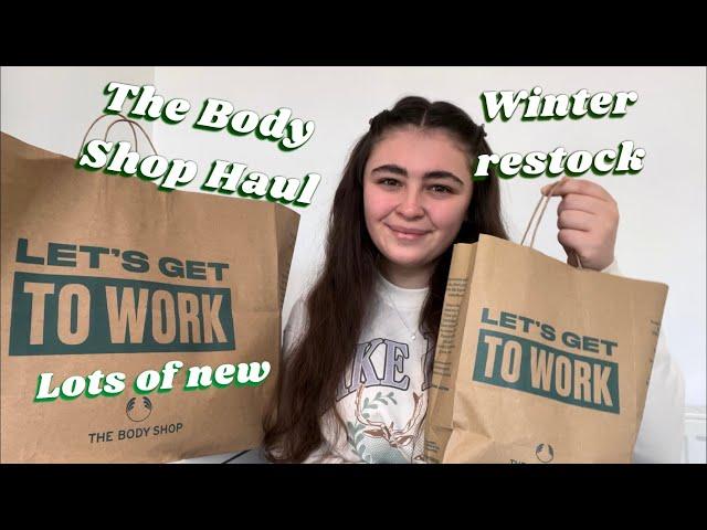 THE BODY SHOP HUGE HAUL | NEW BODY, HAIR AND MAKEUP & MY WINTER RESTOCKS️