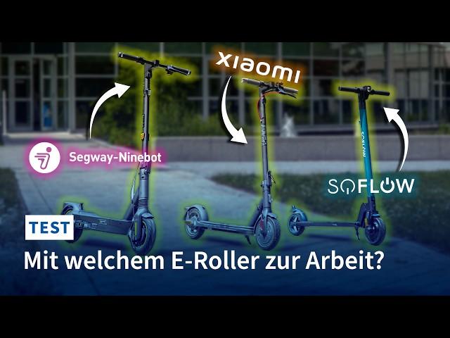 Mit dem E-Roller ins Büro