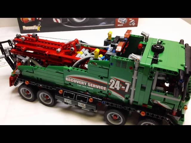 LEGO 42008 Technic Service Truck Build Review Series - Part 3