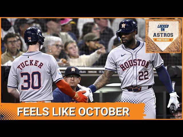 POSTCAST: The Houston Astros Test Your Nerves As They Find A Way To Beat The San Diego Padres