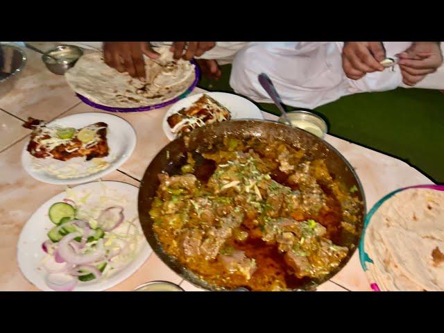 Kalu vs big meal mutton Kadahi