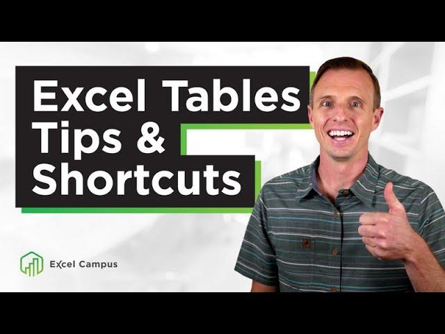 Quick Tips And Shortcuts For Renaming Your Excel Tables