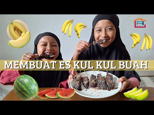 Membuat Es Kul Kul Rumahan Dengan Tiga Buah Enak