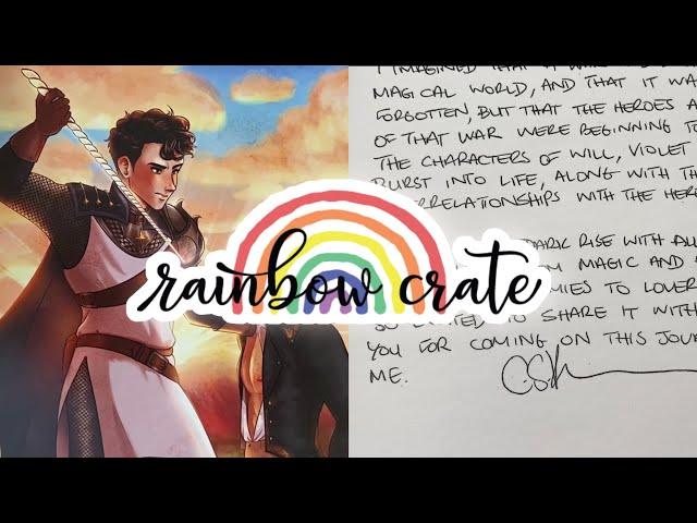 Dark Rise Rainbow Crate Unboxing