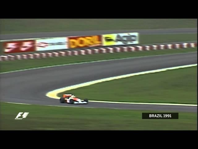 Ayrton Senna Wins The 1991 Brazilian Grand Prix