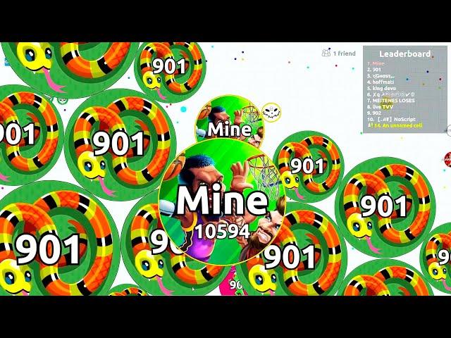 Agar.io Revenge & Popsplits! Epic Agario Gameplay