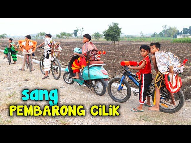 SANG PEMBARONG CILIK BERANGKAT PENTAS | MAIN BARONGAN DI TENGAH SAWAH BANYAK YG KESURUPAN