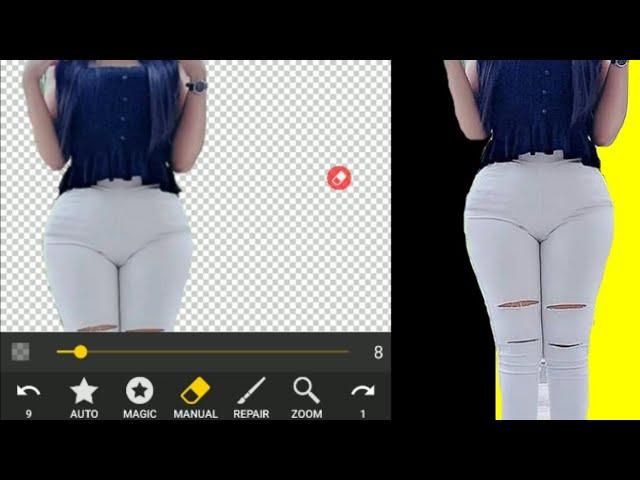 Cara hapus backgroud _ Cuma 2 Menit Jadi